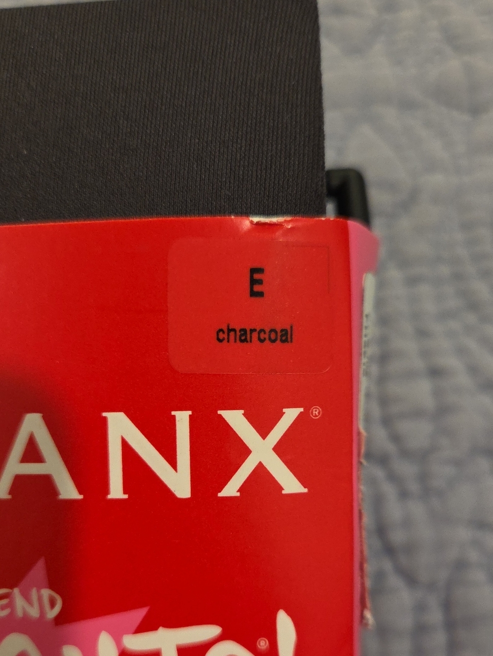 SPANX Tight-End Tights in Charcoal, Size E, New In Package! - Picture 9 of 9